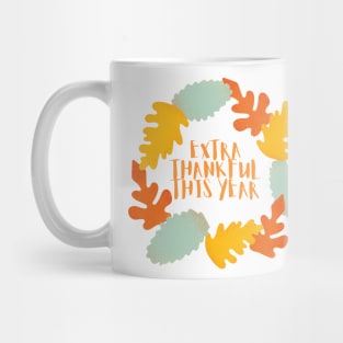 Extra thankful this year Pregnancy announcement Mug